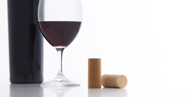 Cork Wine Stopper and Bottle