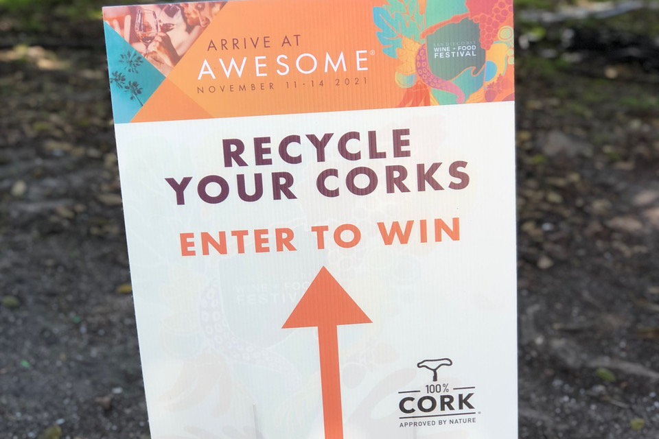 100 CORK UNVEILS GROUNDBREAKING CORK RECYCLING INITIATIVES AT TWO OF